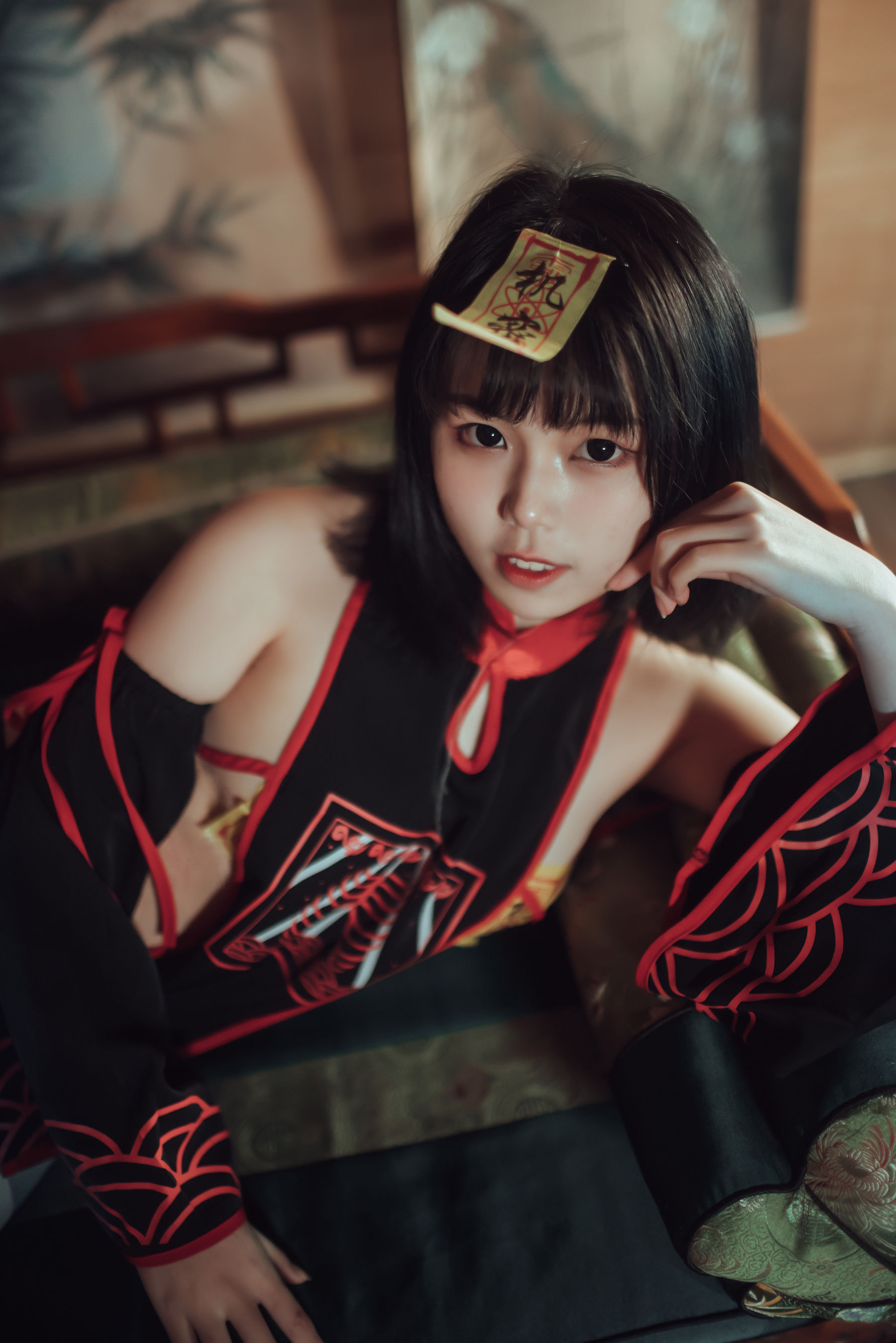 [Cosplay] 七月喵子 – 小僵尸-KK密圈网写真分享,网红模特.Cosplay美图,私房写真,套图下载