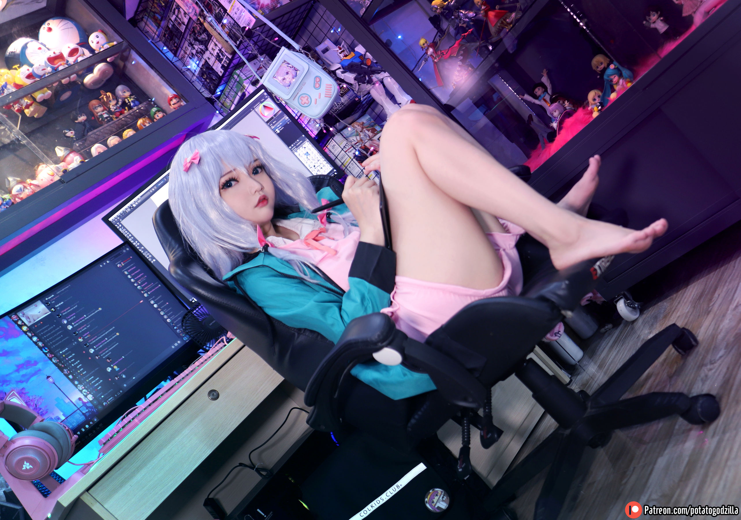 [网红COSER写真] Potato Godzilla – Sagiri 套图-KK密圈网写真分享,网红模特.Cosplay美图,私房写真,套图下载