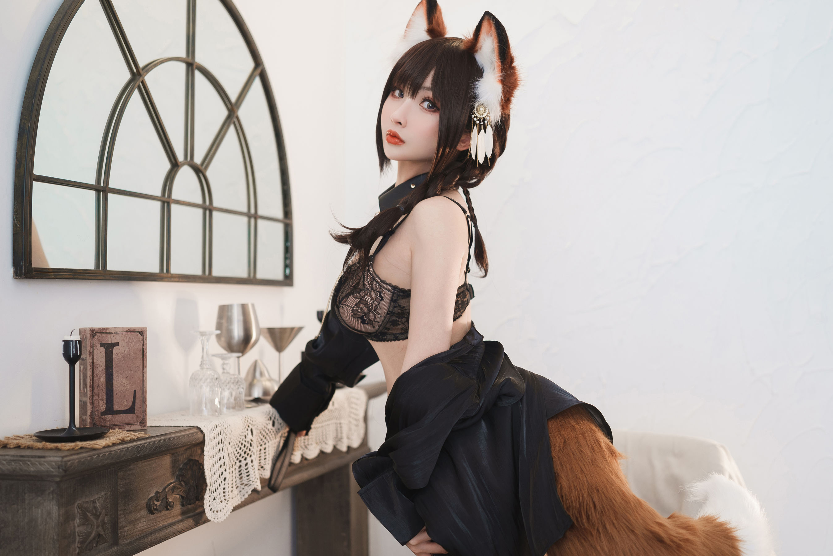 [网红COSER写真] rioko凉凉子 – 人形狐 套图-KK密圈网写真分享,网红模特.Cosplay美图,私房写真,套图下载